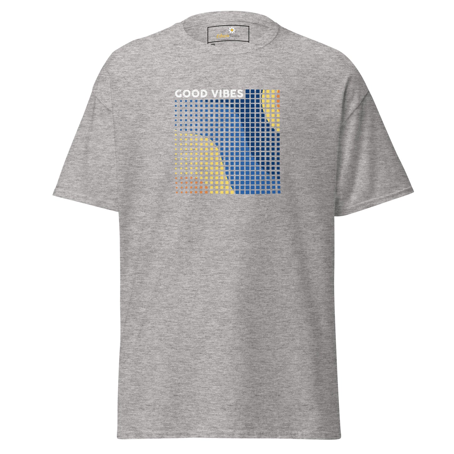 Unisex classic t-shirt - ABSTRACT GOOD VIBES - BIG