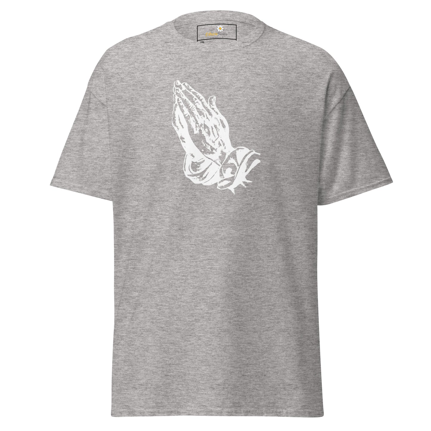 Unisex classic t-shirt - SPIRITUAL PRAYING HANDS - BIG