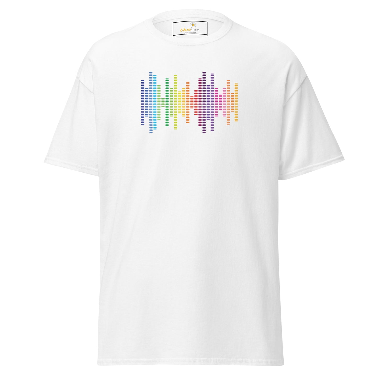 Unisex classic tee - MUSIC AUDIO SPECTRUM - REGULAR