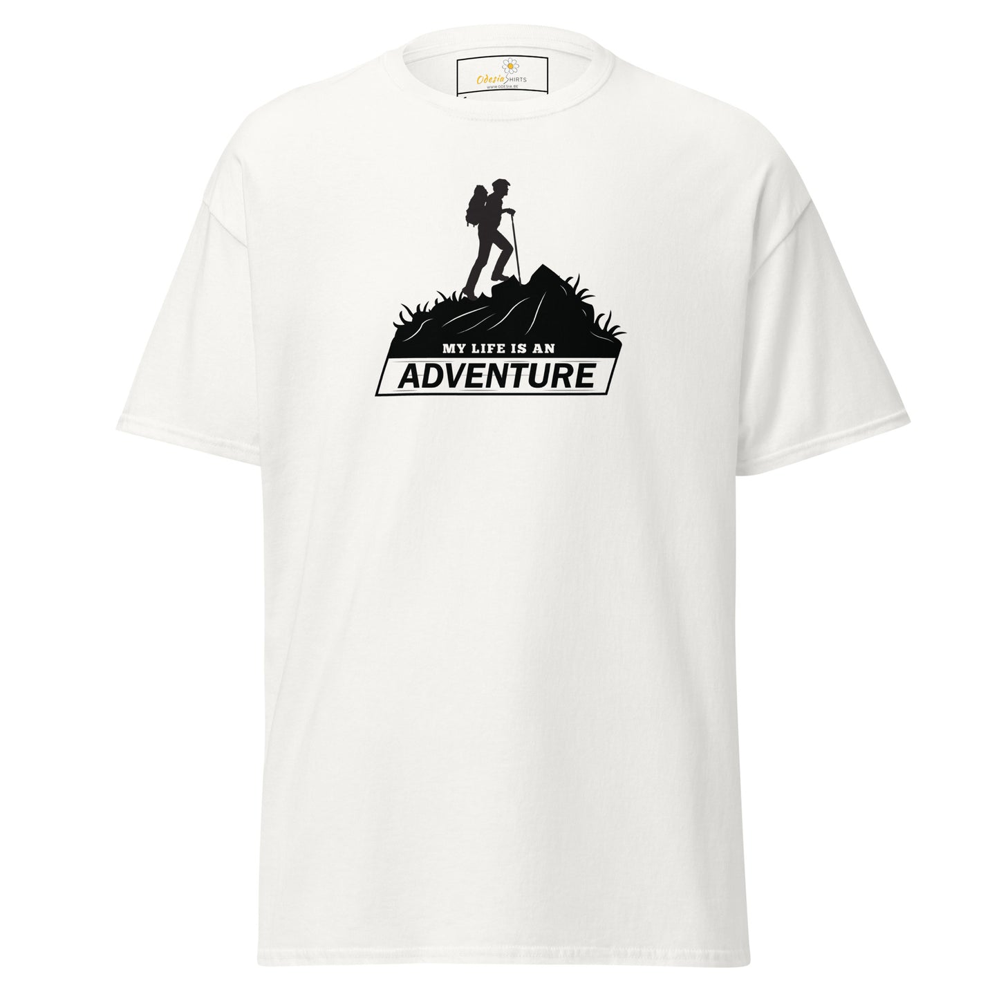 Unisex classic t-shirt - ADVENTURE MOUNTAIN - REGULAR