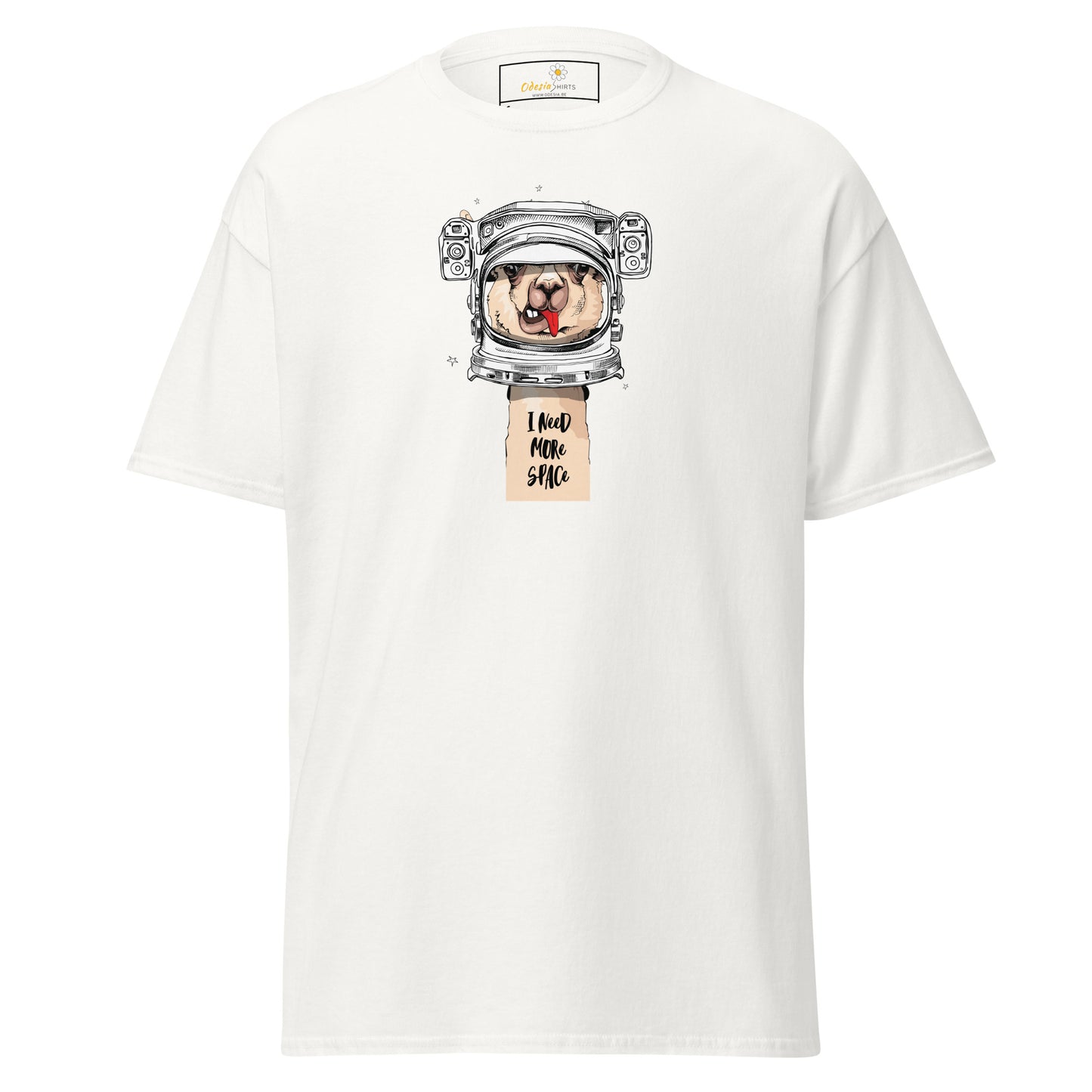 T-shirt classique unisexe - ASTRONAUT FUN LAMA SPACE - REGULAR