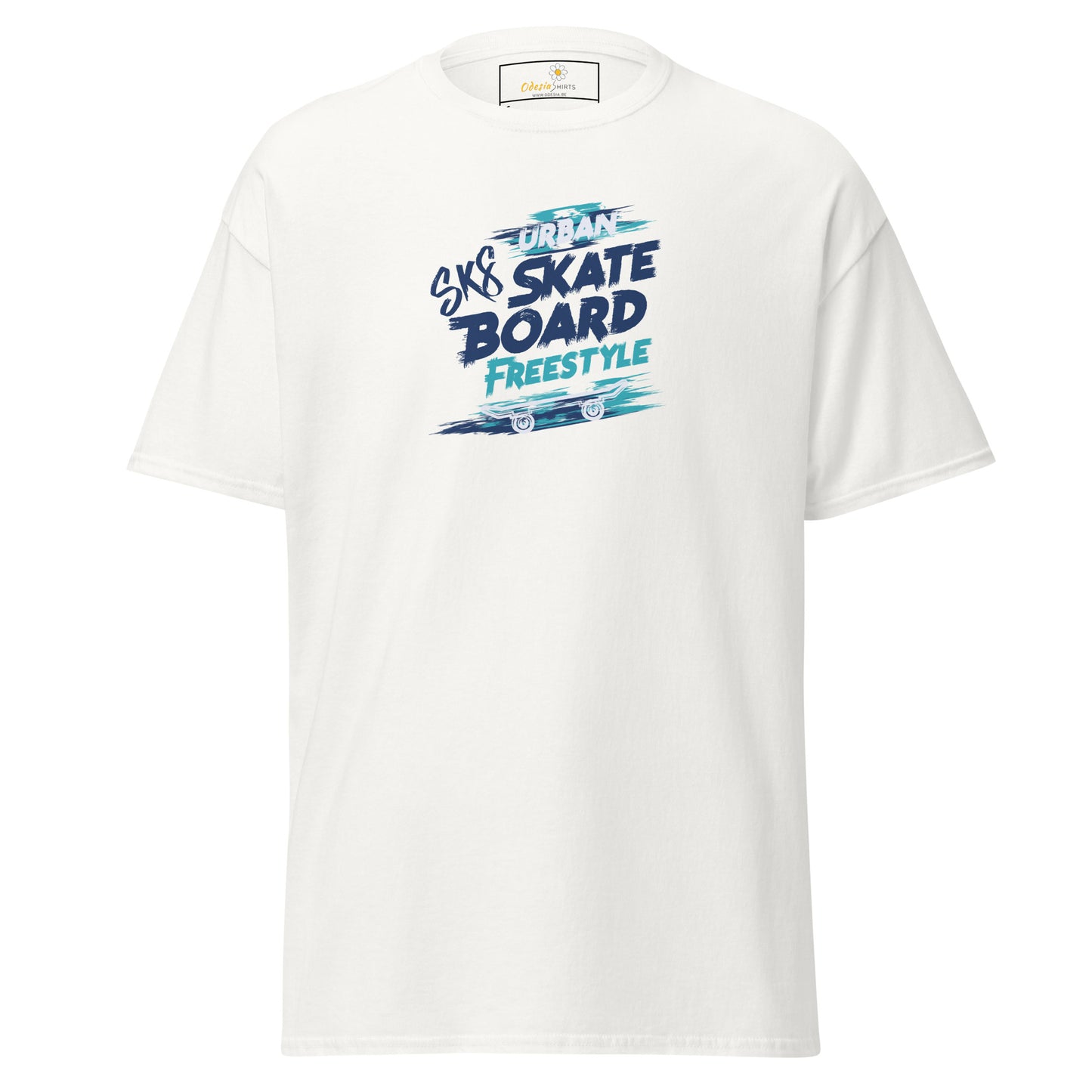 Unisex classic t-shirt - SPORT SKATEBOARD FREESTYLE - REGULAR