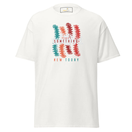 T-shirt classique unisexe - Lignes de couleurs abstraites - Standard