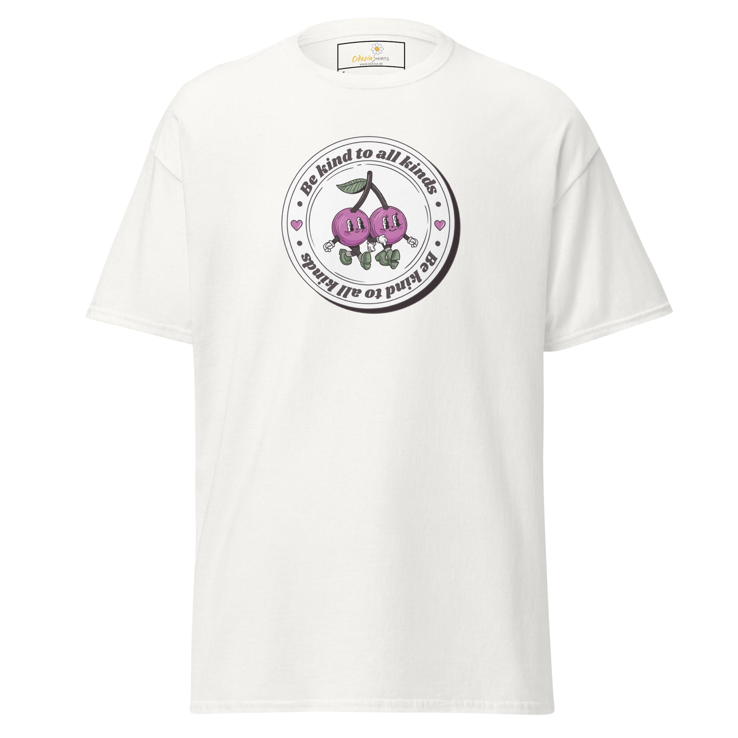 Unisex classic t-shirt - VEGAN POSITIVE BE KIND TO ALL - REGULAR