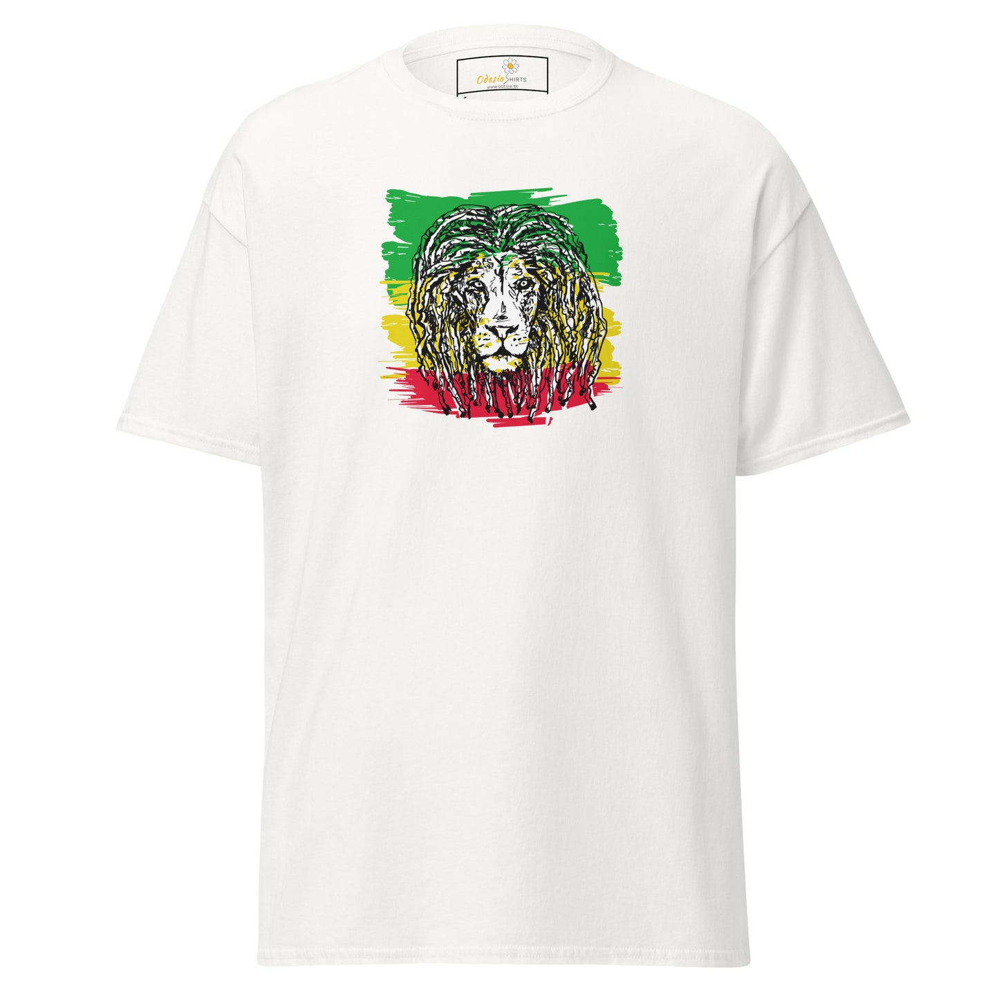 Unisex classic t-shirt - WILD LIFE MUSIC LION REGGAE - REGULAR