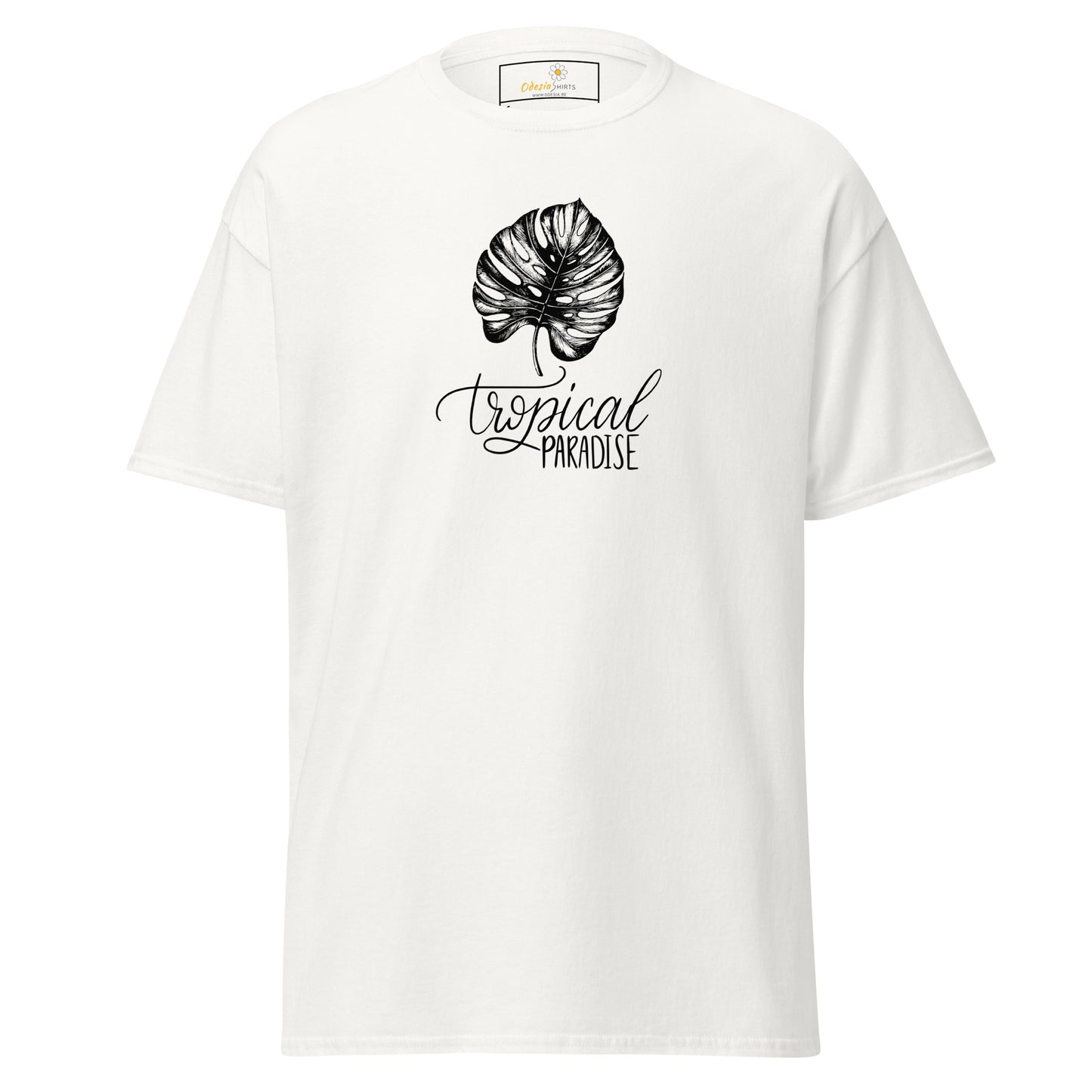 Unisex classic t-shirt - NATURE TROPICAL PARADISE - REGULAR