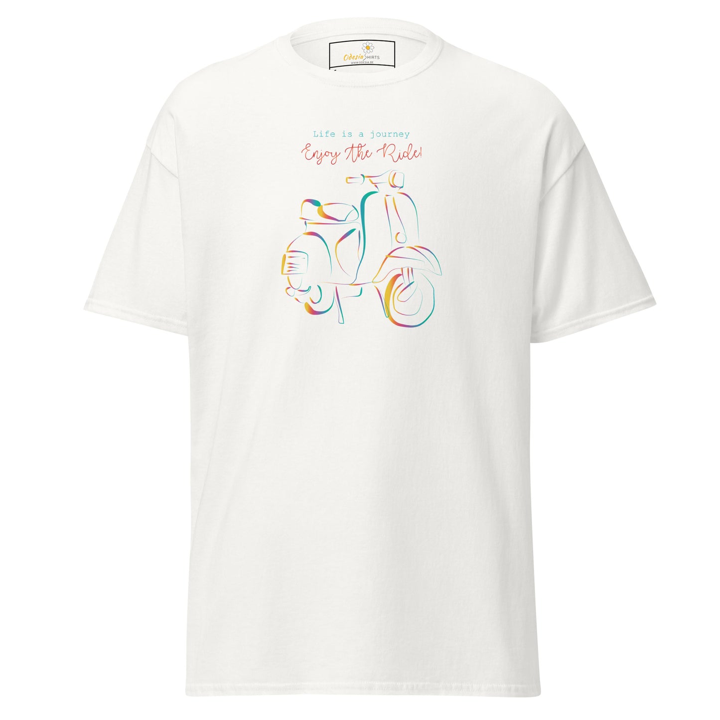 Unisex classic t-shirt - VINTAGE ENJOY RIDE - REGULAR