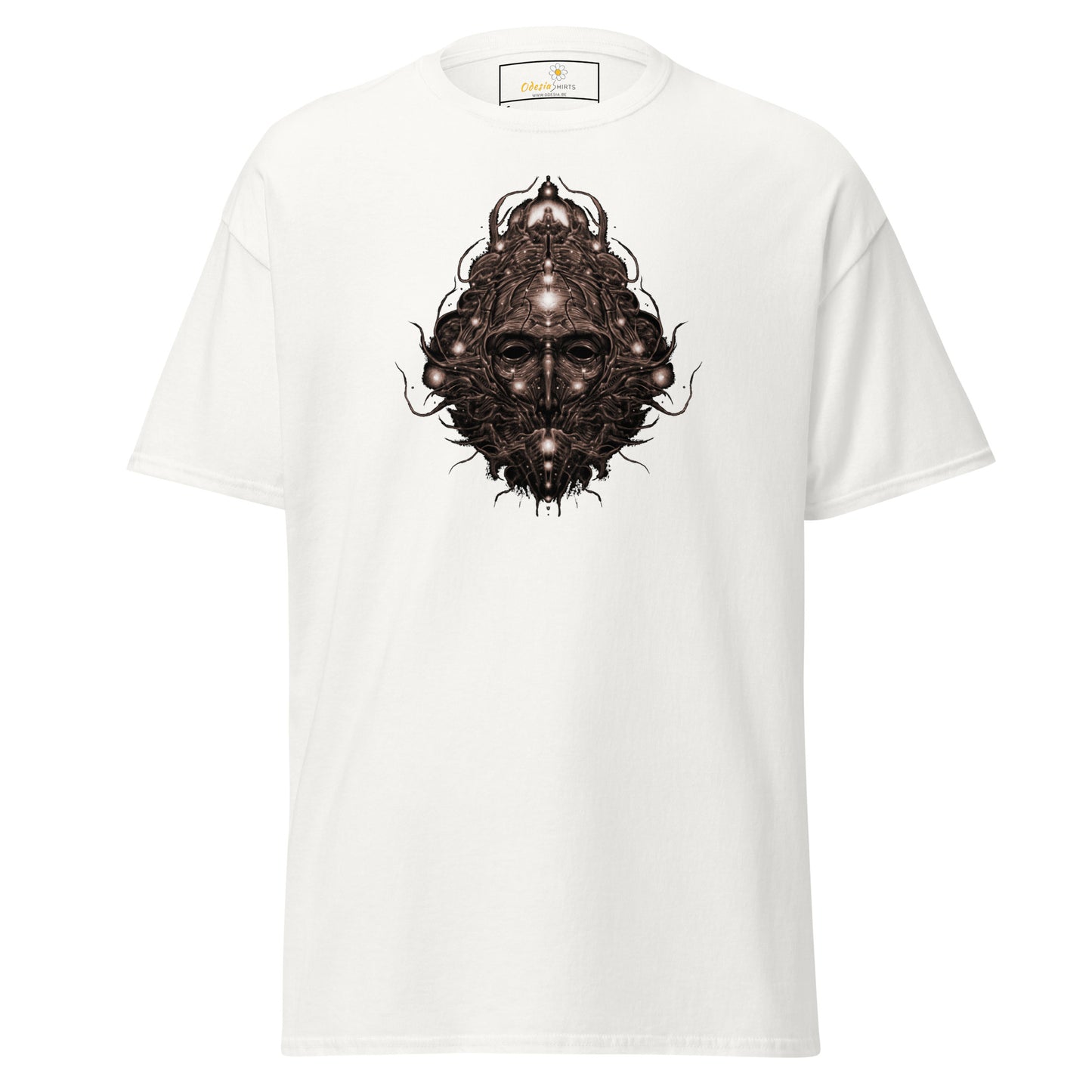 Unisex classic t-shirt - ABSTRACT HUMAN FACE - REGULAR