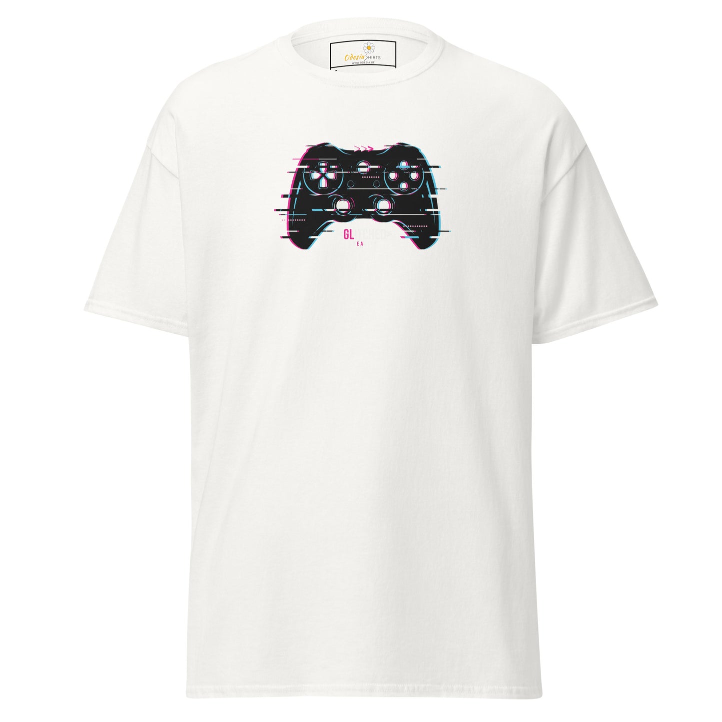 Unisex classic t-shirt - GAMERS GLITCHED CONTROLLER - REGULAR