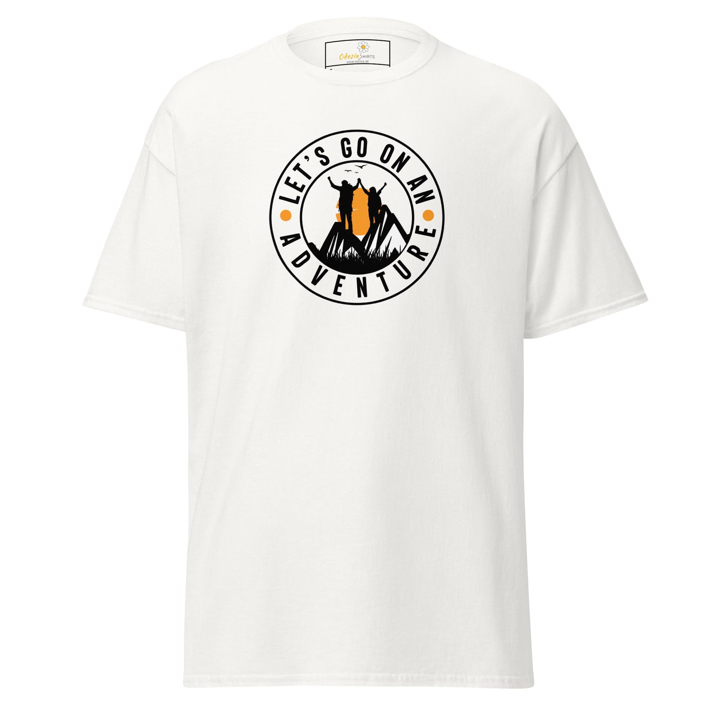Unisex classic t-shirt - ADVENTURE GO ON - REGULAR