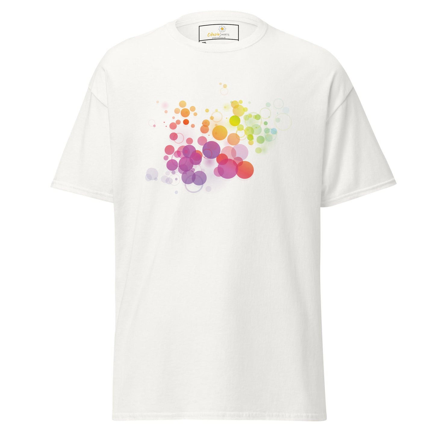 T-shirt classique unisexe - BULLES ABSTRAITES - GRANDES