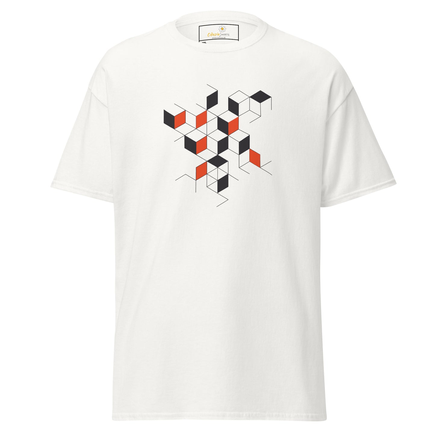 Unisex classic t-shirt - ABSTRACT SQUARES - BIG
