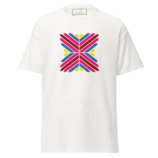 Unisex classic t-shirt - ABSTRACT TRIANGLES - BIG