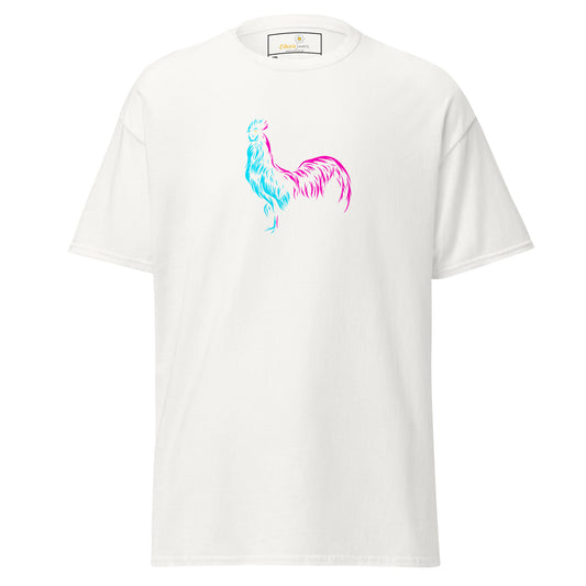 T-shirt classique unisexe - ANIMAUX COQ - GRAND