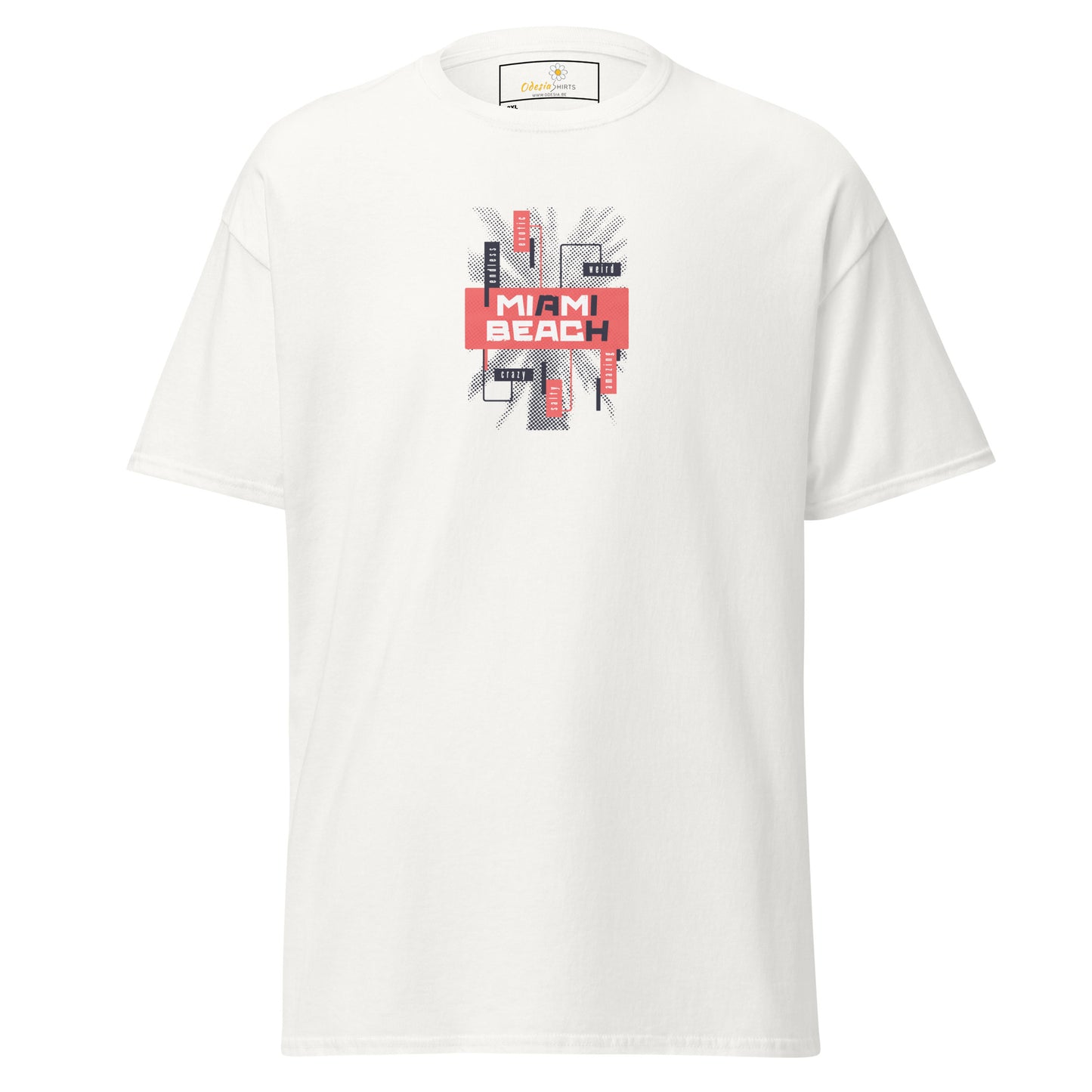 Unisex classic t-shirt - COUNTRY SUMMER MIAMI BEACH - BIG