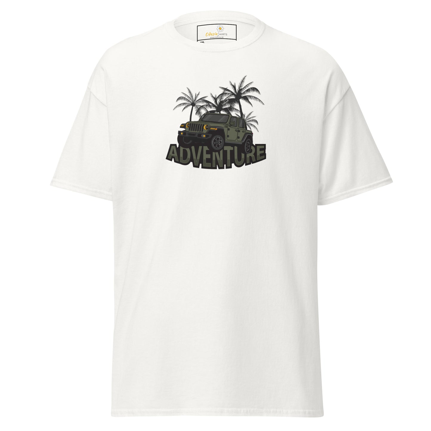 Unisex classic t-shirt - ADVENTURE OFF-ROAD 4x4 - BIG