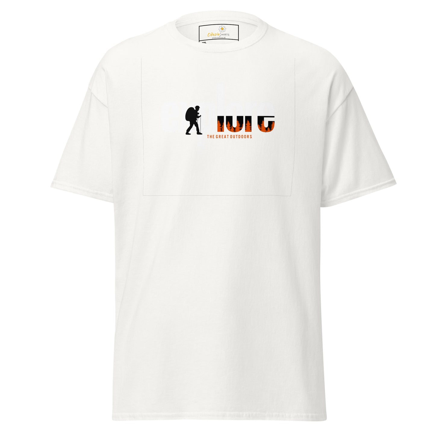 Unisex classic t-shirt - ADVENTURE EXPLORE - BIG