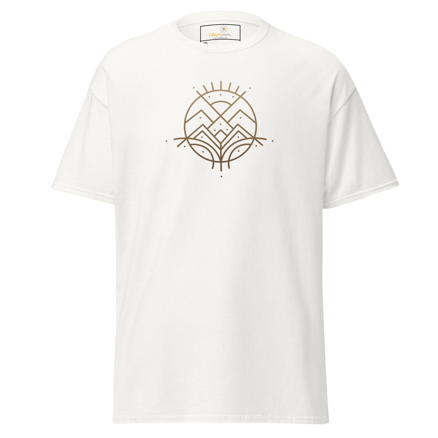Unisex classic t-shirt - ABSTRACT LANDSCAPE - BIG