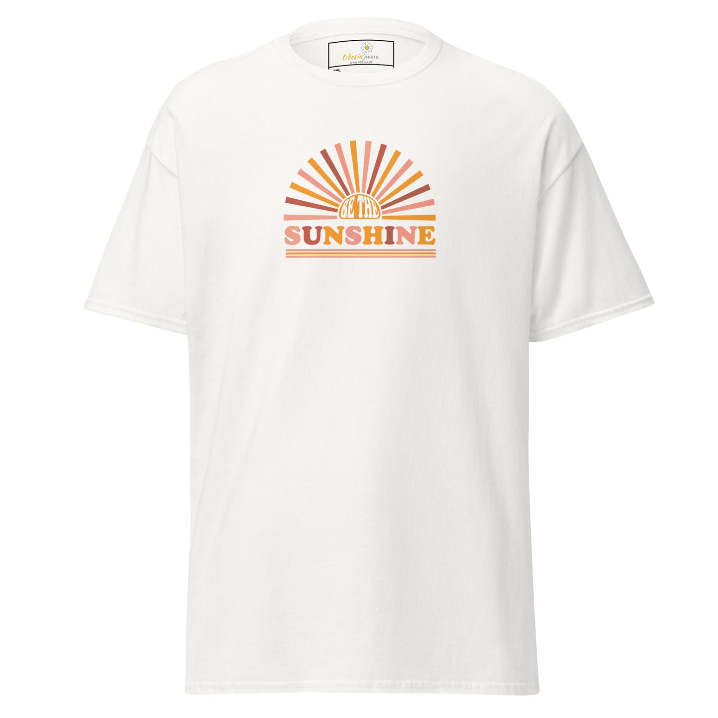 Heren klassiek t-shirt - SUMMER SUNSHINE - GROOT