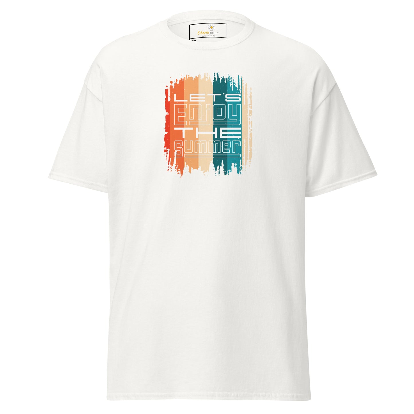 T-shirt classique pour homme - SUMMER LETS ENJOY - BIG