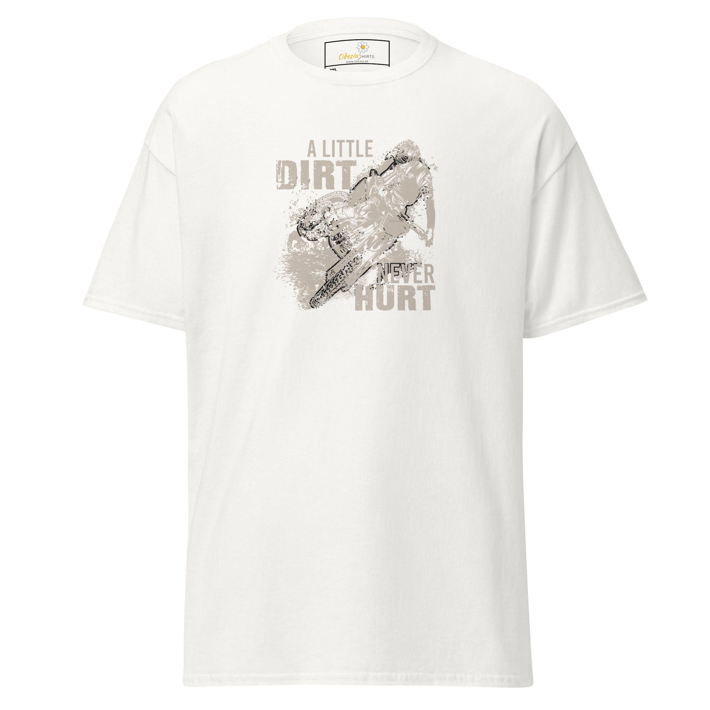 Unisex classic t-shirt - ADVENTURE DIRT NEVER HURT - BIG