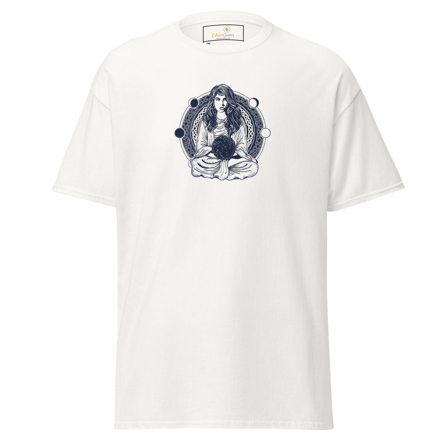 Unisex classic t-shirt - MYSTIC WOMAN MOON - BIG