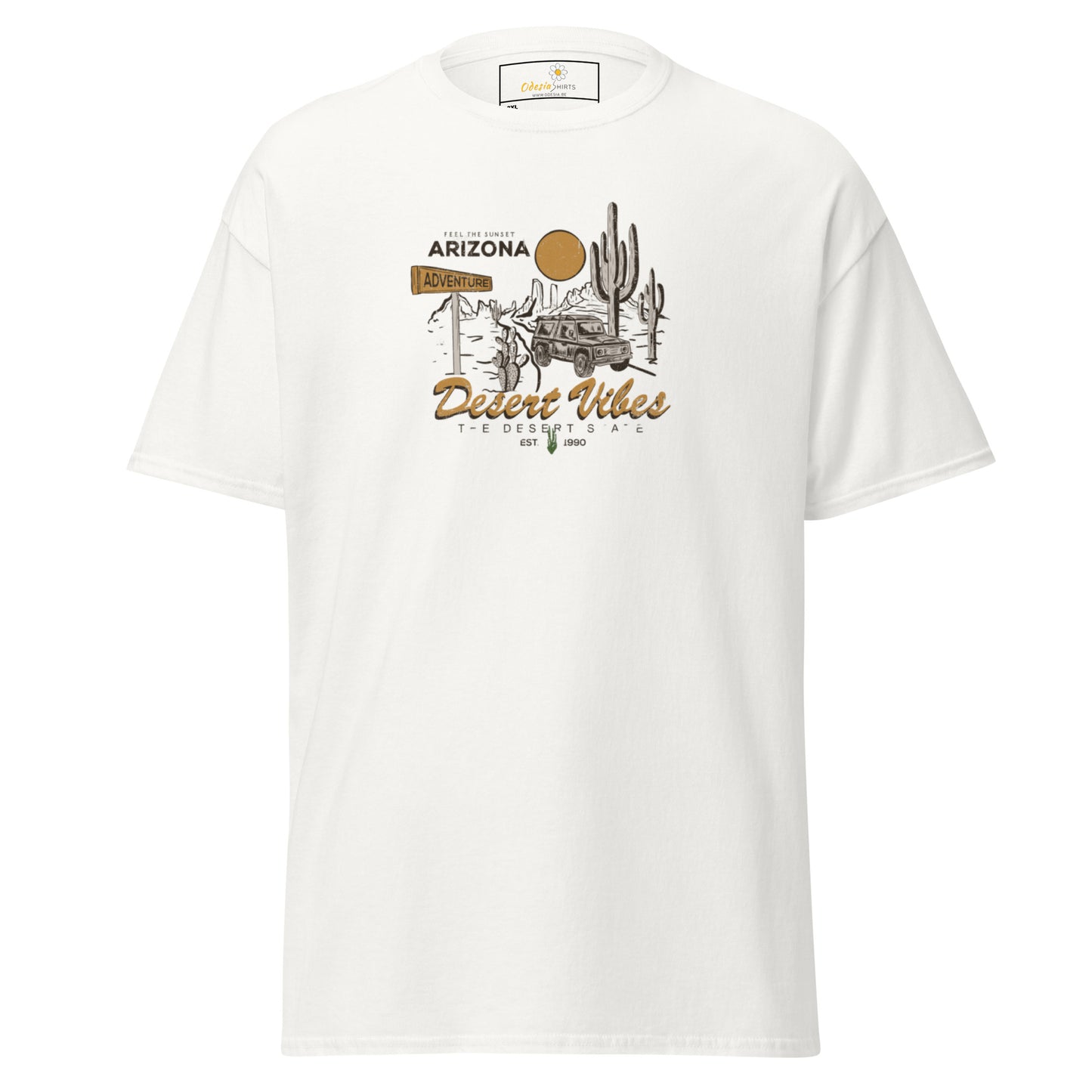 Unisex classic t-shirt - ADVENTURE DESERT VIBES - BIG