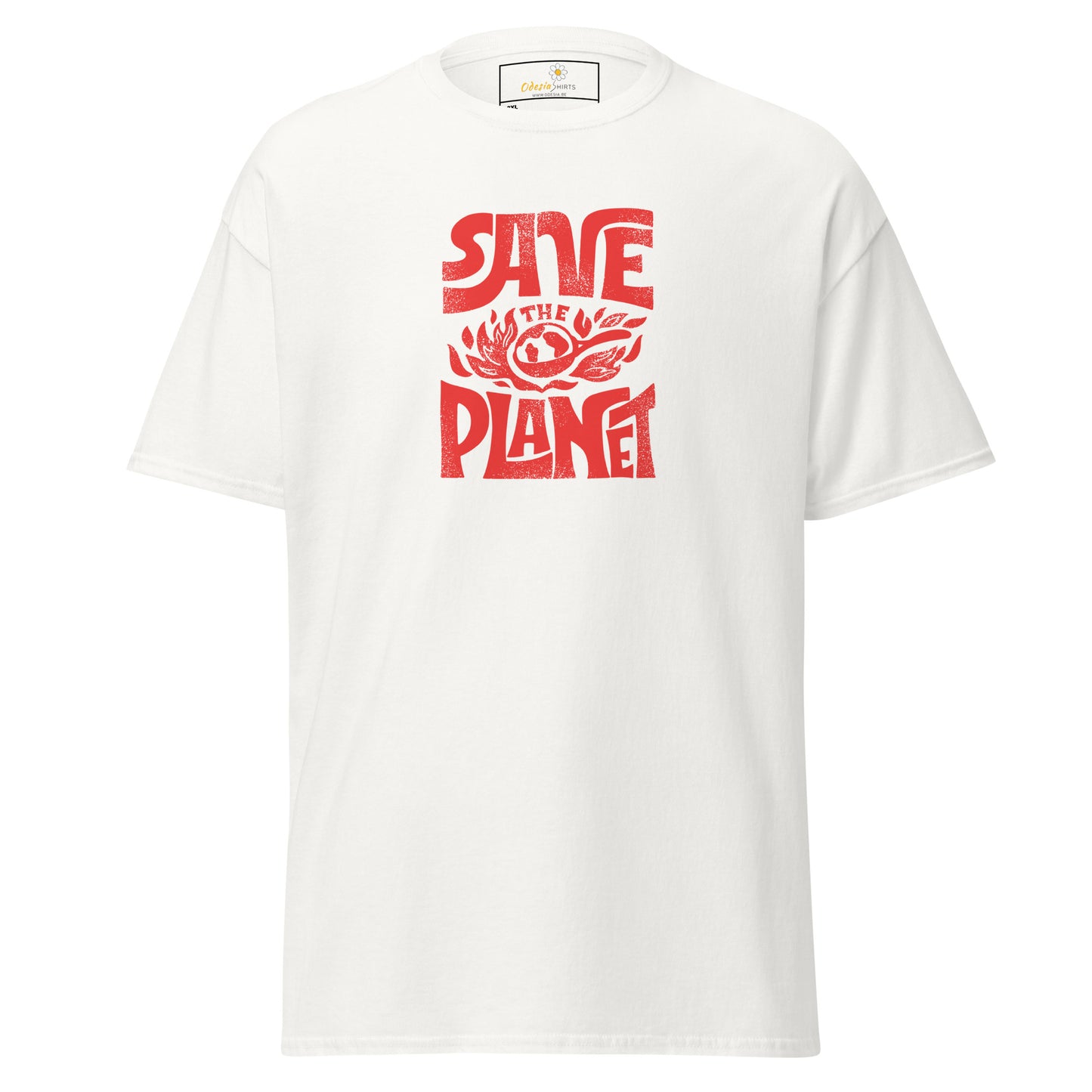 Unisex classic t-shirt - ECOLOGY SAVE THE PLANET - BIG