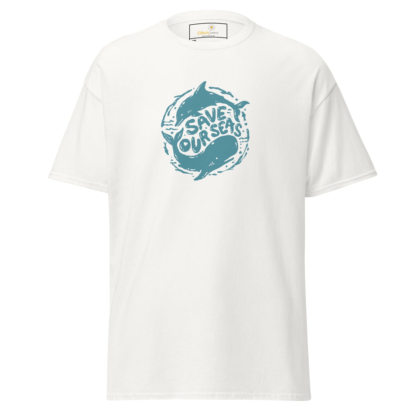 Unisex classic t-shirt - ECOLOGY SEALIFE SAVE OUR SEAS - BIG