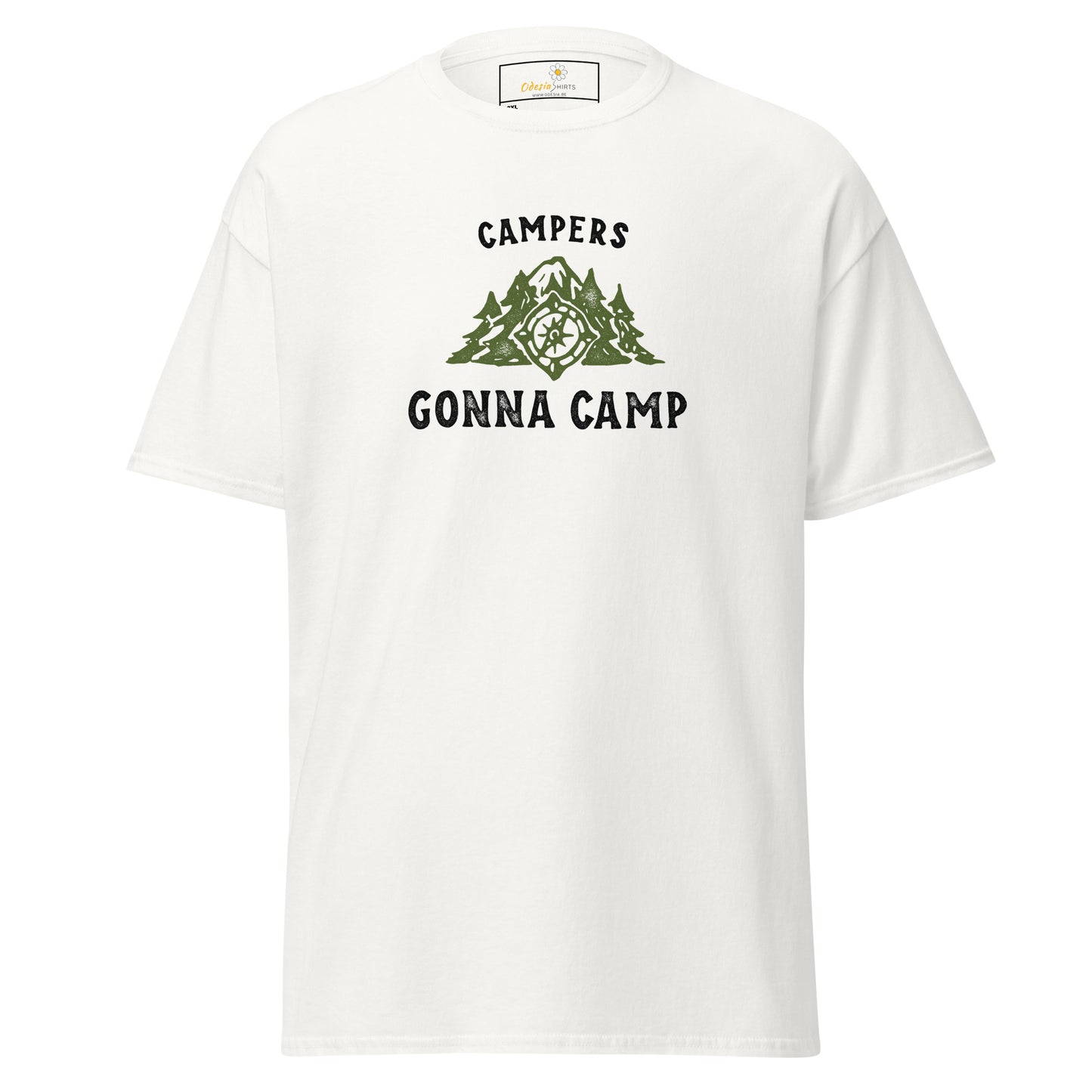 Unisex classic t-shirt - ADVENTURE CAMPERS GONNA CAMP - BIG