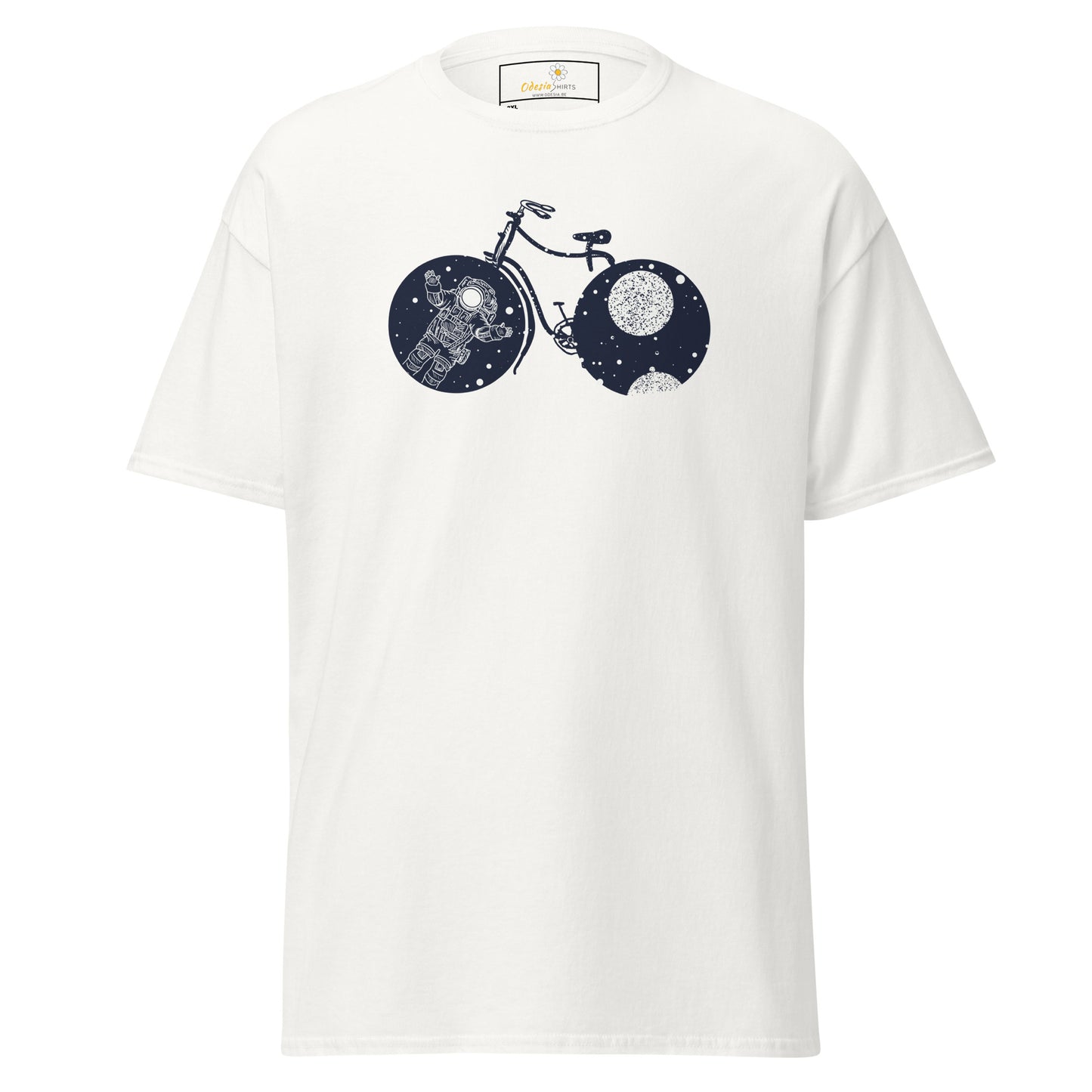 Unisex classic t-shirt - ASTRONAUT BIKE - BIG