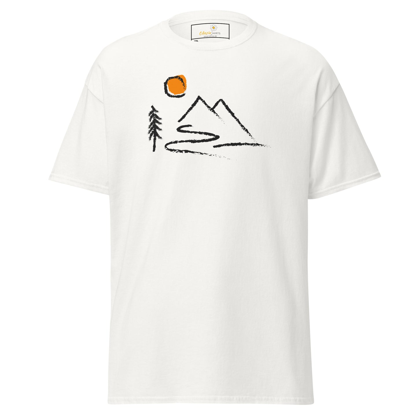 Unisex classic t-shirt - ADVENTURE OIUTDOORS FUN - BIG