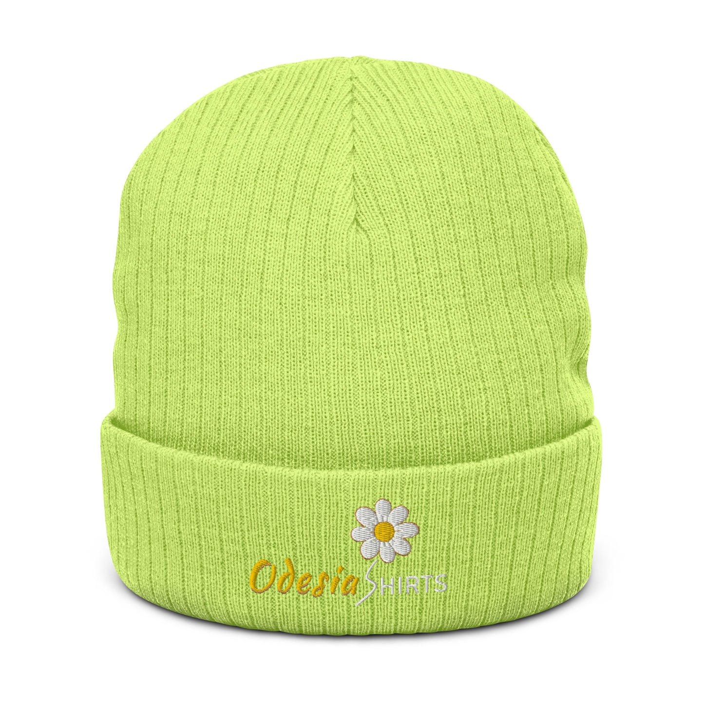 Ribbed knit beanie