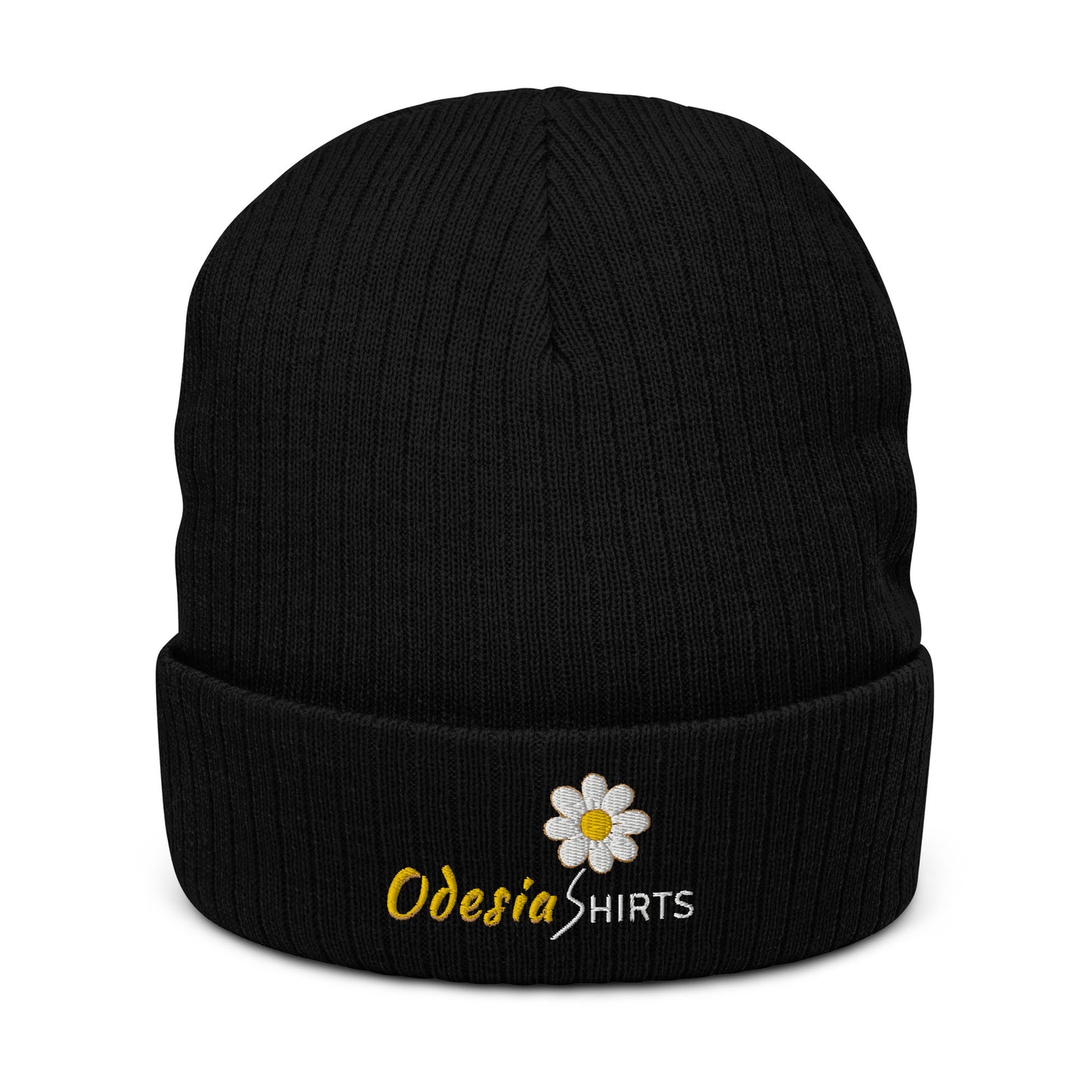 Ribbed knit beanie