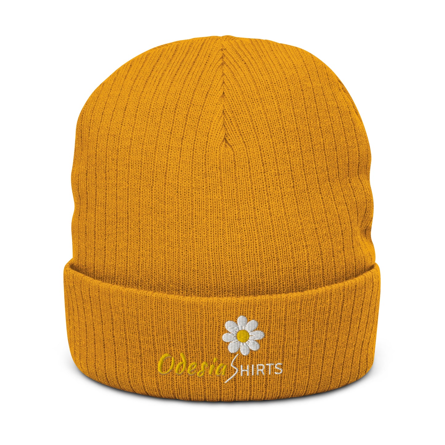 Ribbed knit beanie