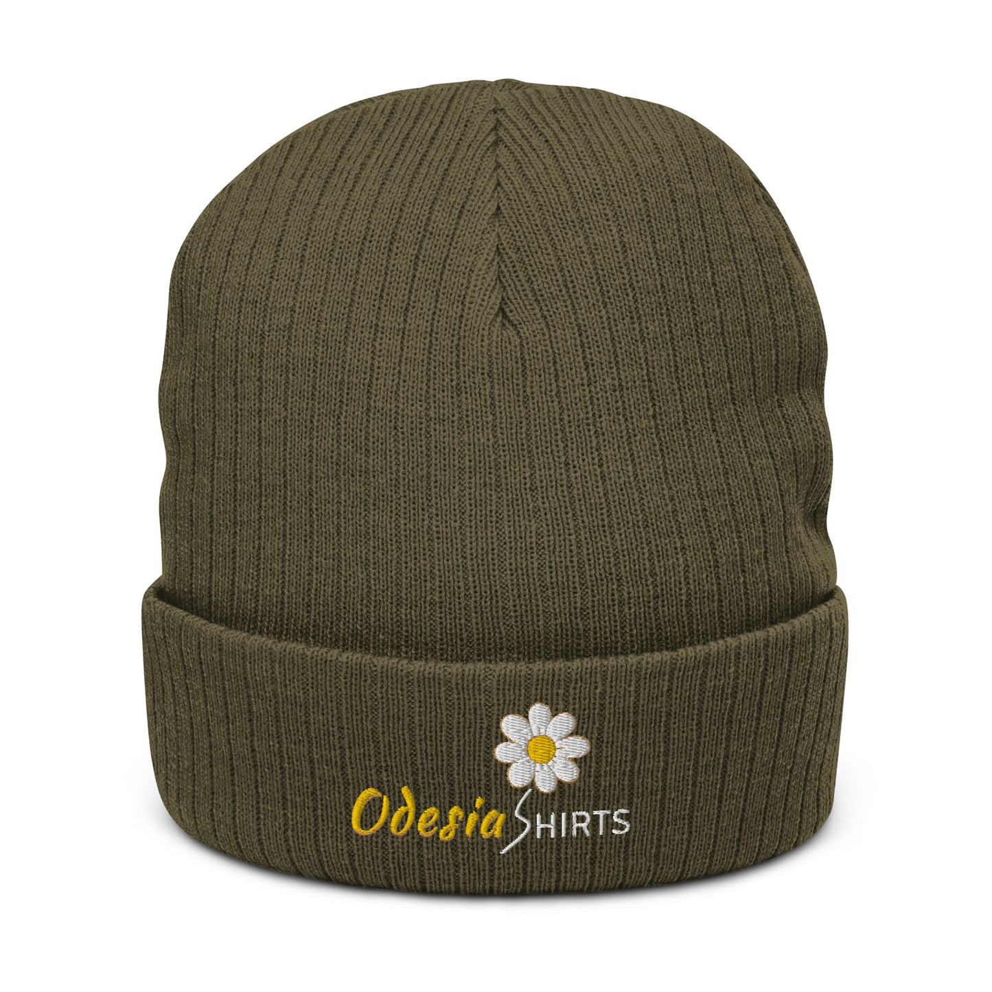 Ribbed knit beanie