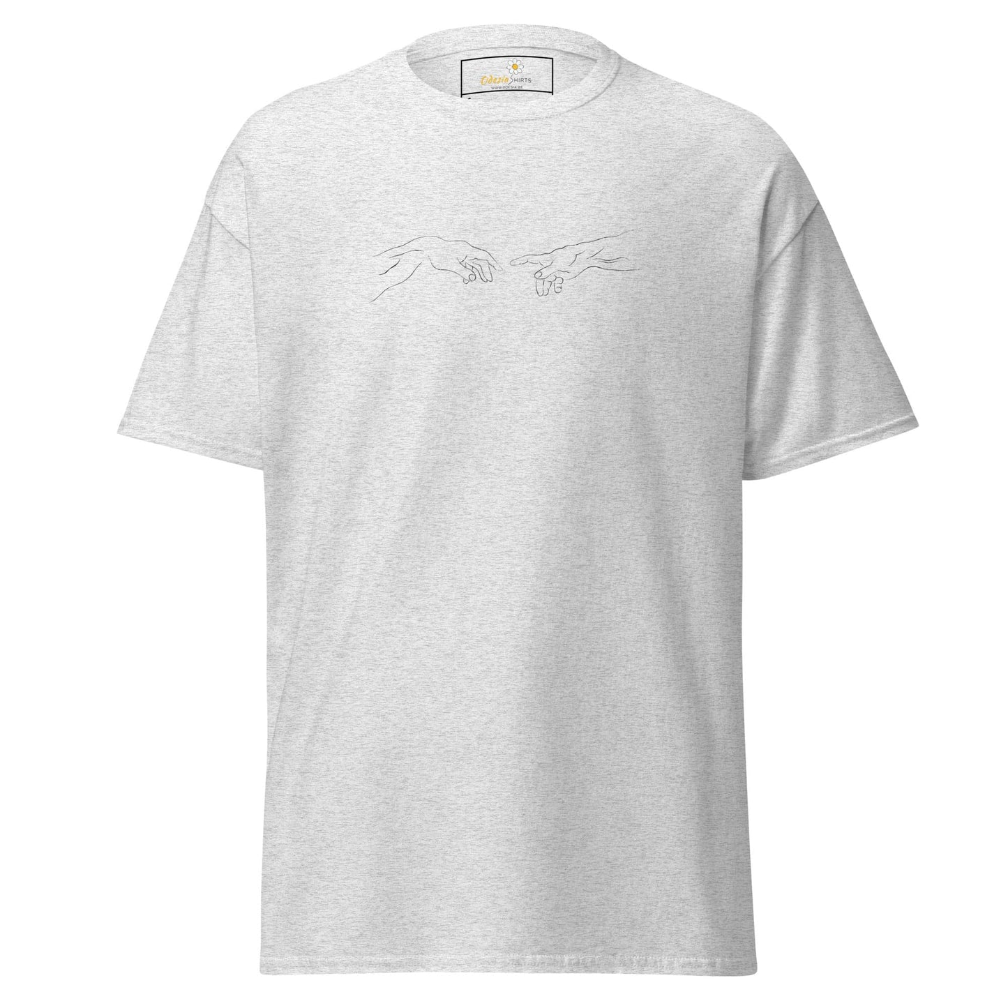 Unisex classic tee - SPIRITUAL TOUCH OF GOD - REGULAR - Ash / S