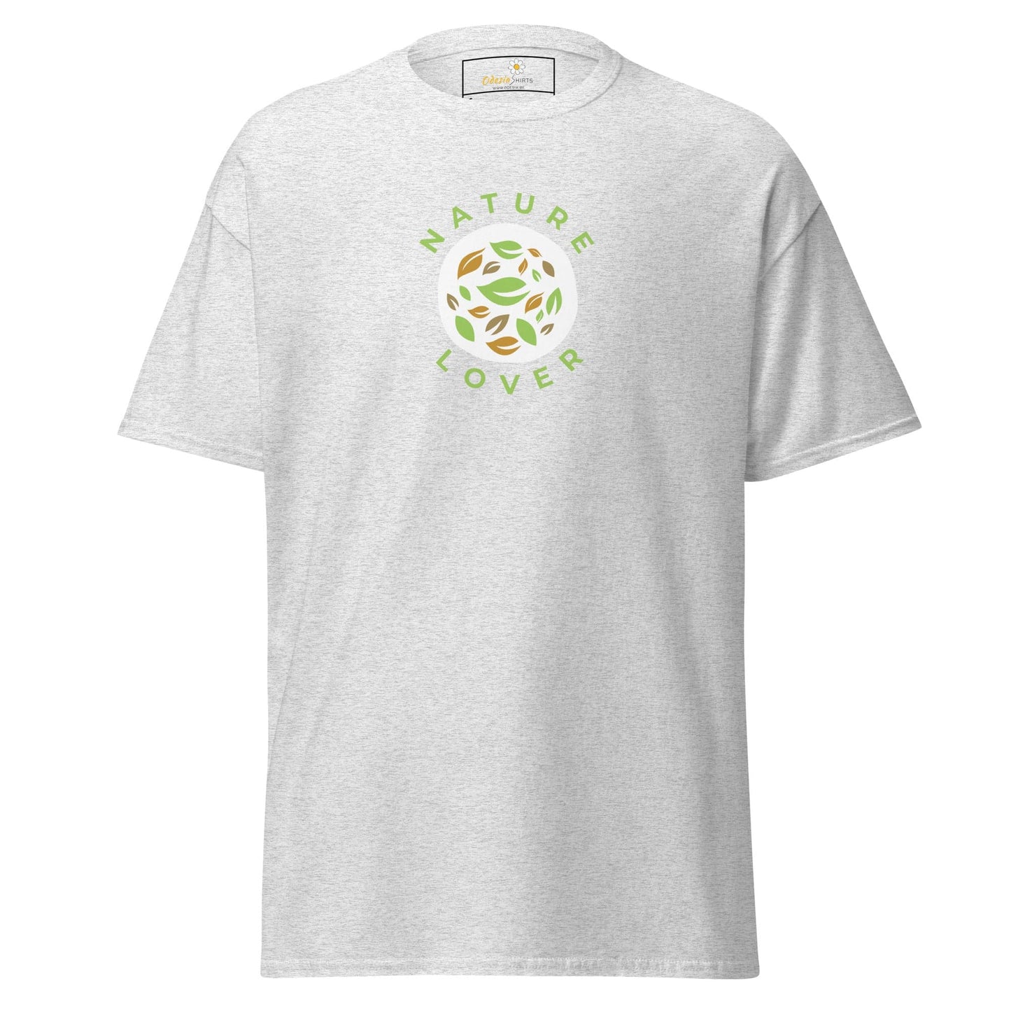 Unisex classic tee - NATURE LOVER - REGULAR - Ash / S