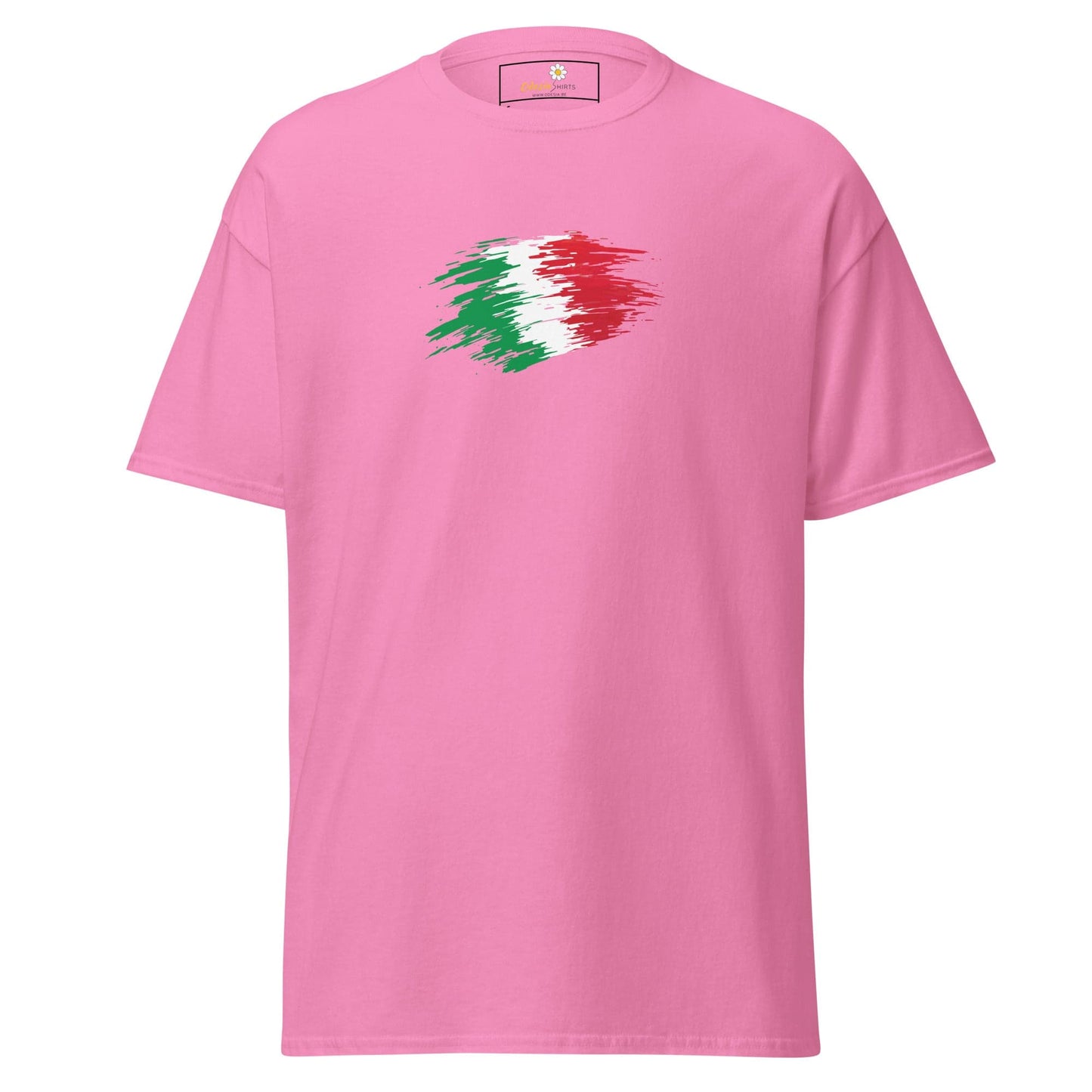 Unisex classic tee - COUNTRY ITALIAN SHAPE - REGULAR - Azalea / S