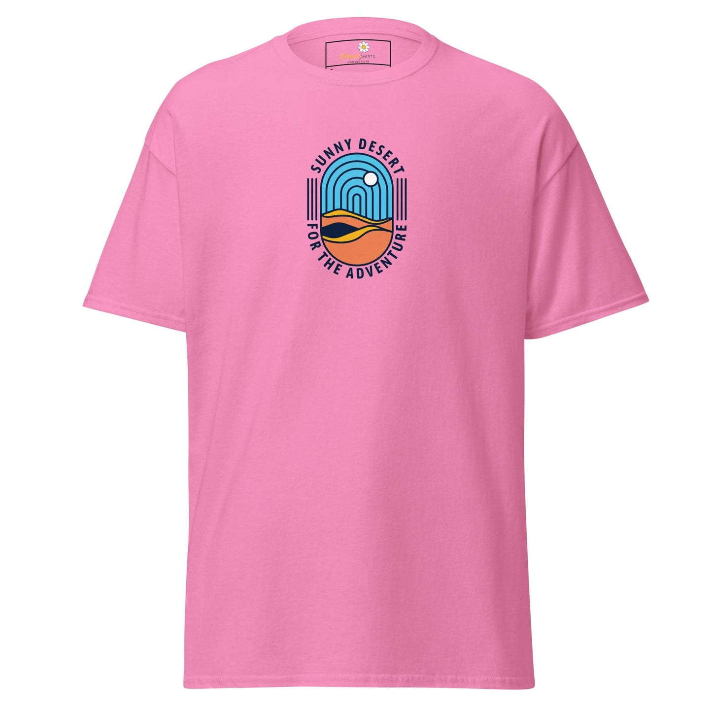 Unisex classic tee - SUMMER SUNNY DESERT - REGULAR - Azalea / S