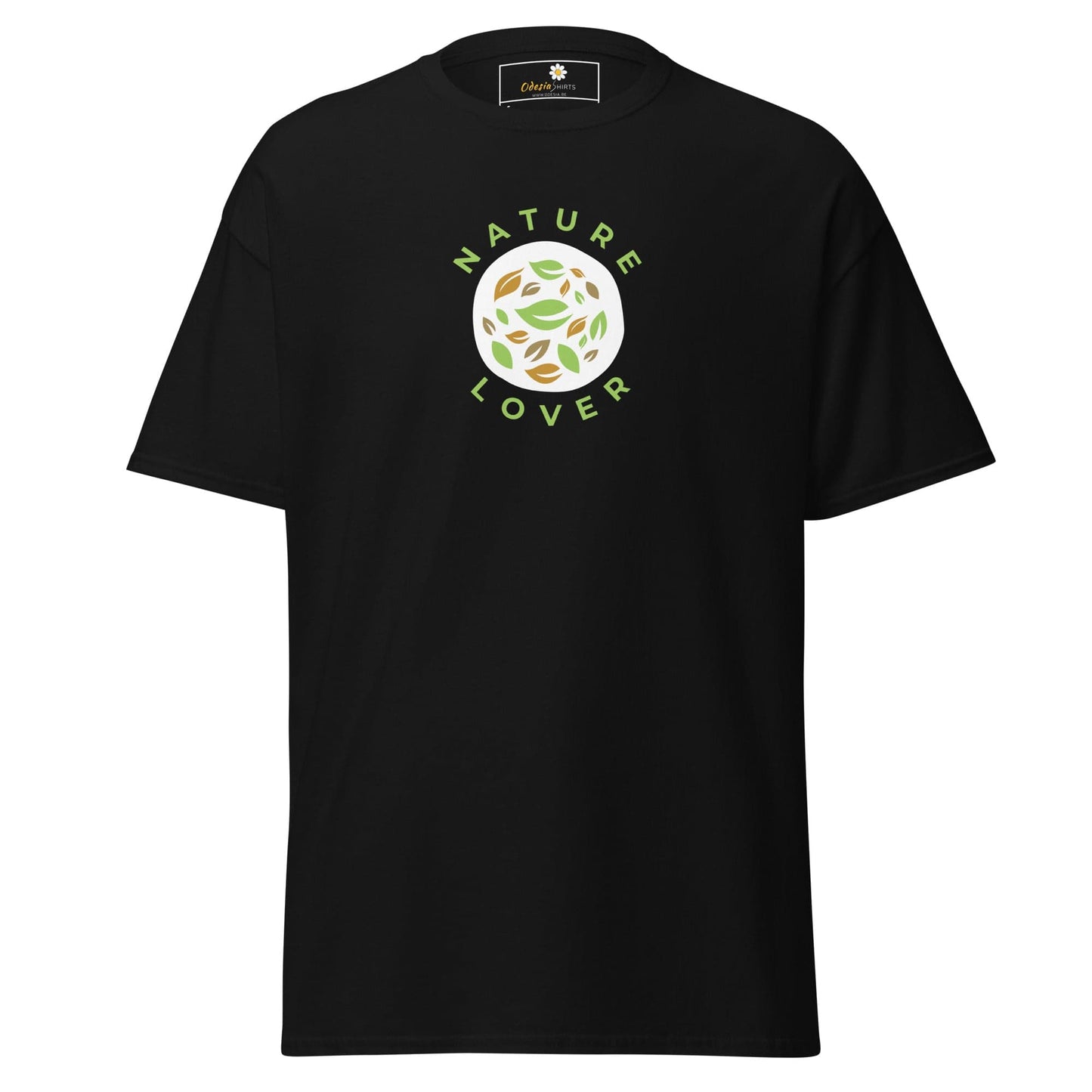 Unisex classic tee - NATURE LOVER - REGULAR - Black / S