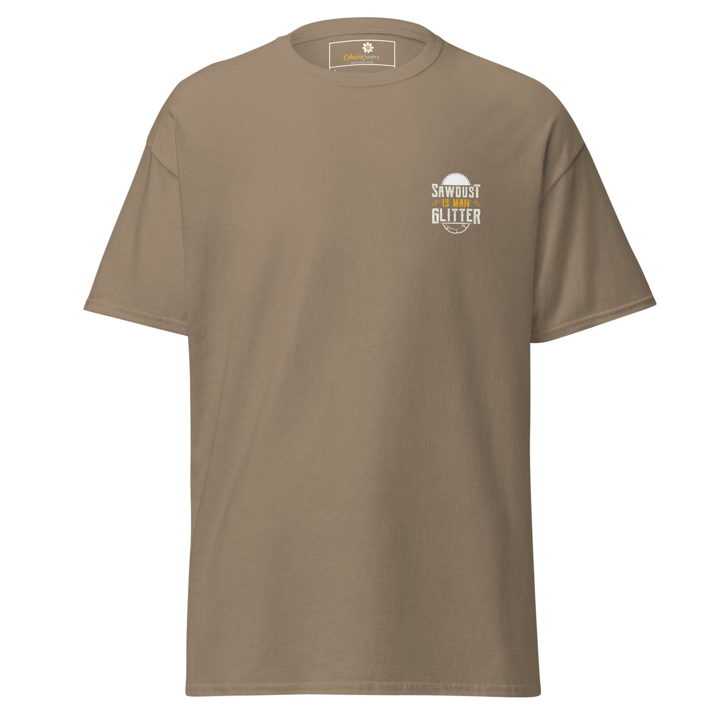 Unisex classic tee - MISC FUN SAWDUST GLITTER POCKET - REGULAR - Brown Savana / S