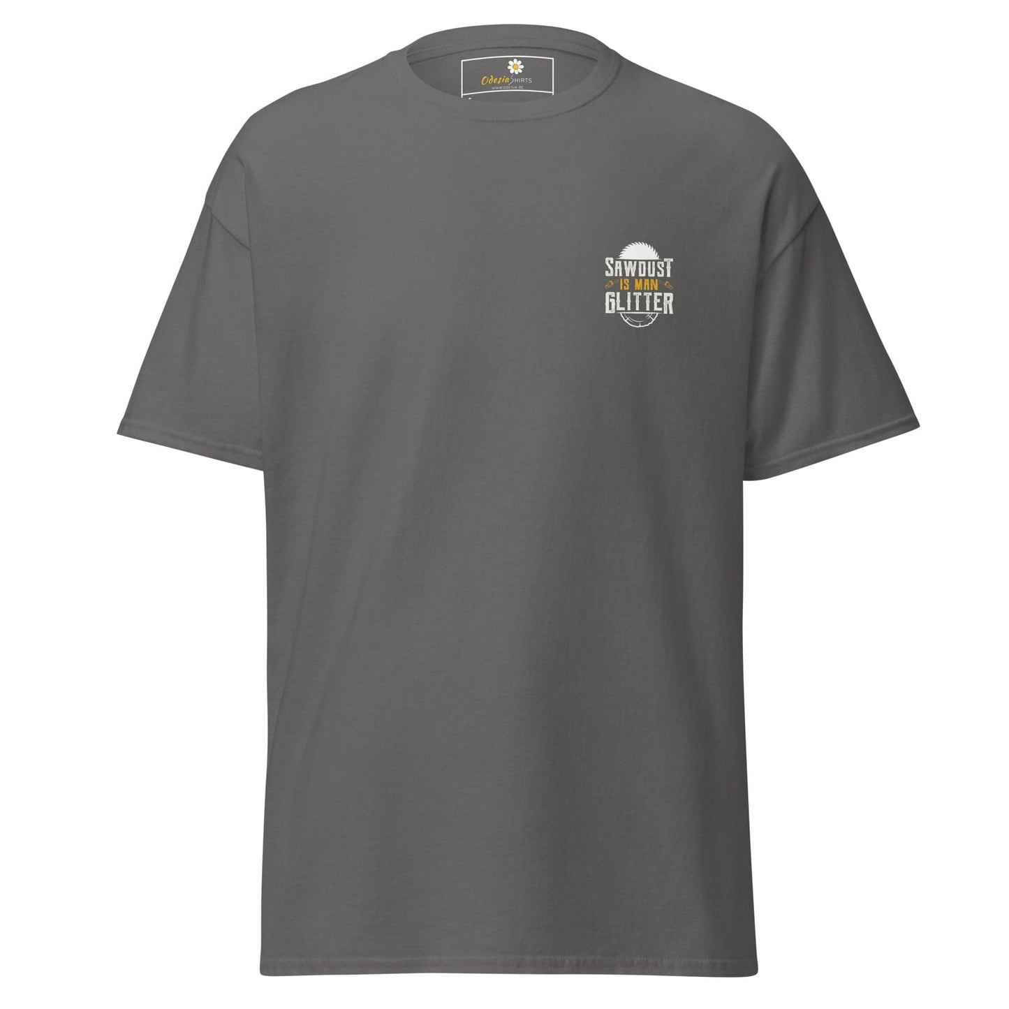Unisex classic tee - MISC FUN SAWDUST GLITTER POCKET - REGULAR - Charcoal / S