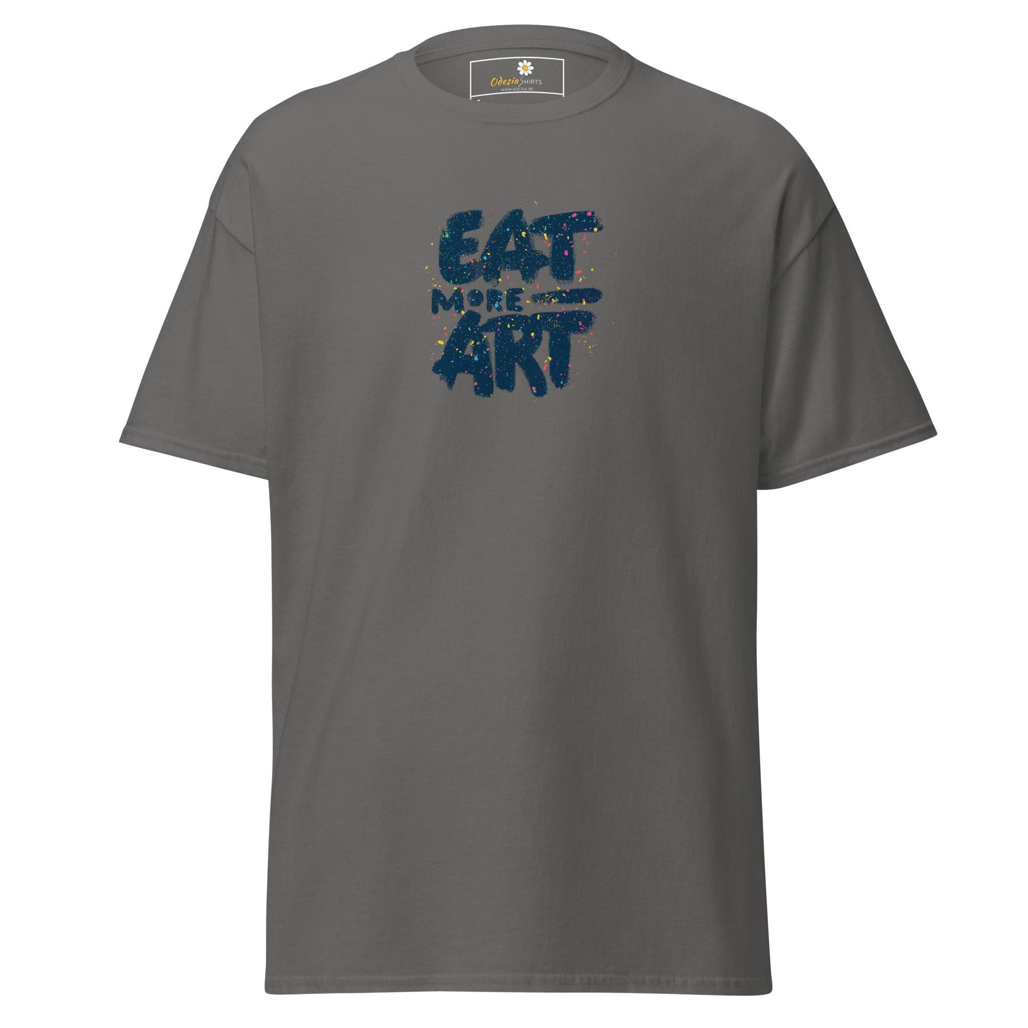 Unisex classic tee - MISC EAT MORE ART - REGULAR - Charcoal / S