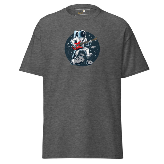 Unisex classic tee - ASTRONAUT MUSIC ROCK - REGULAR - Dark Heather / S