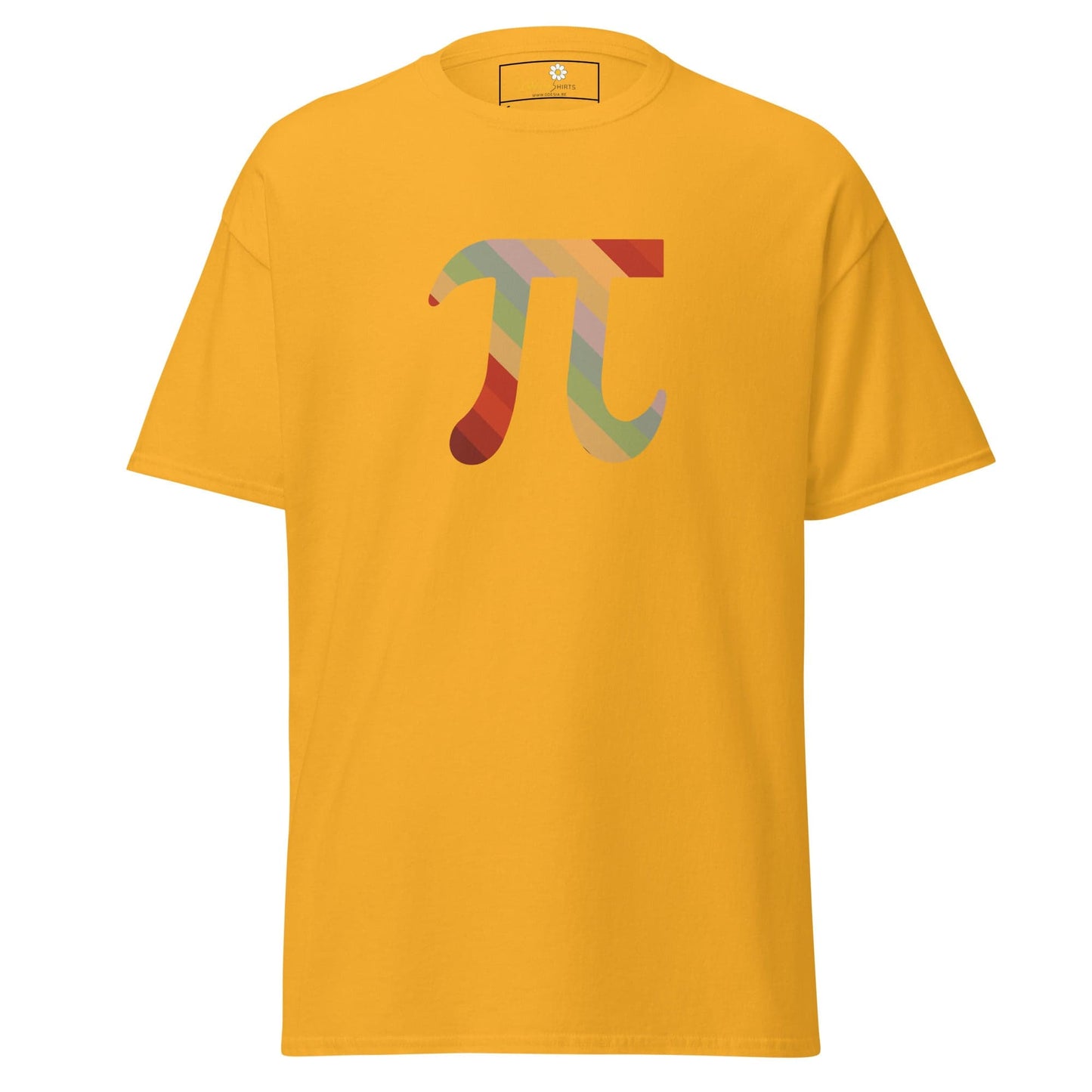 Unisex classic tee - MISC MATHI PI - REGULAR - Gold / S