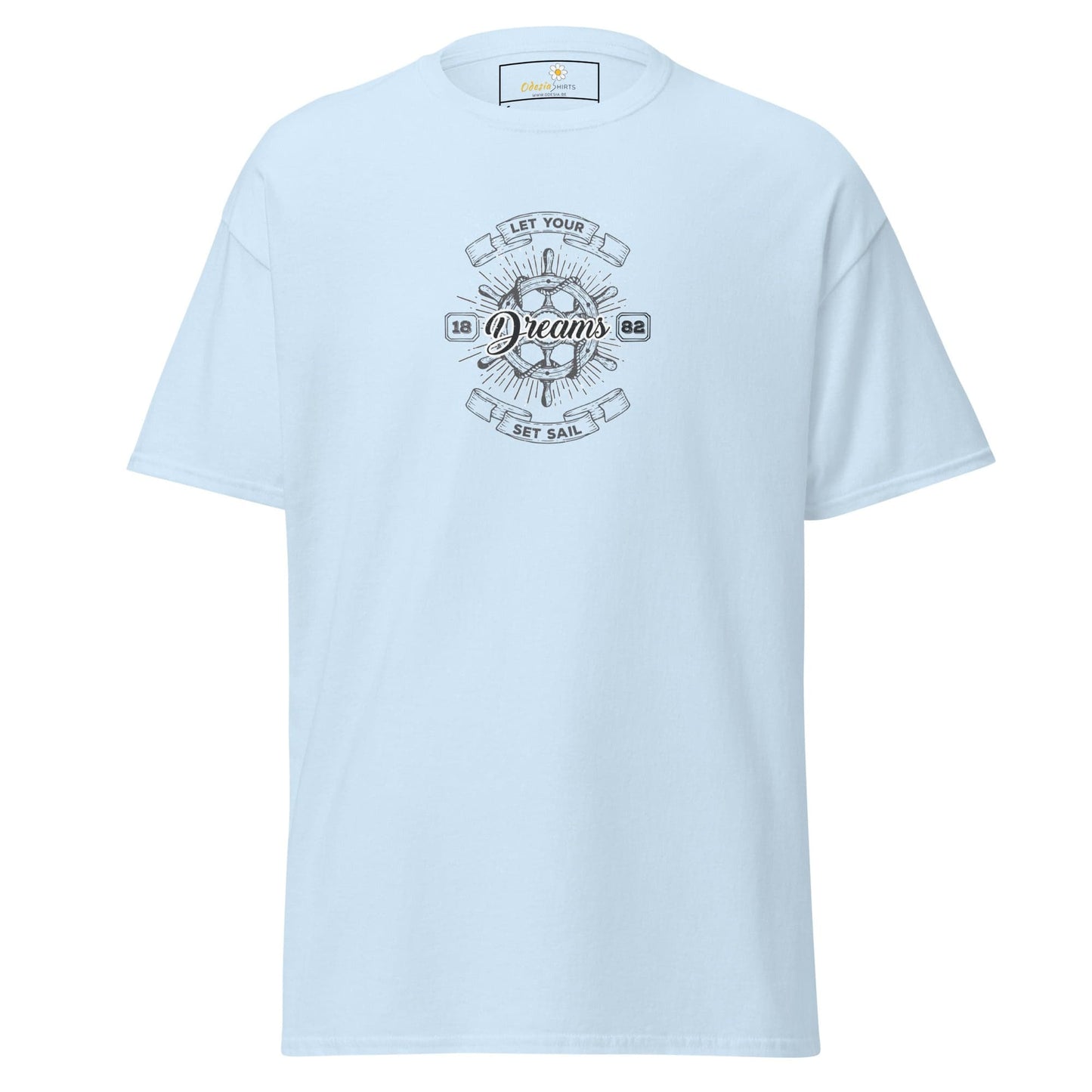 Unisex classic tee - MISC DREAMS SET SAIL - REGULAR - Light Blue / S