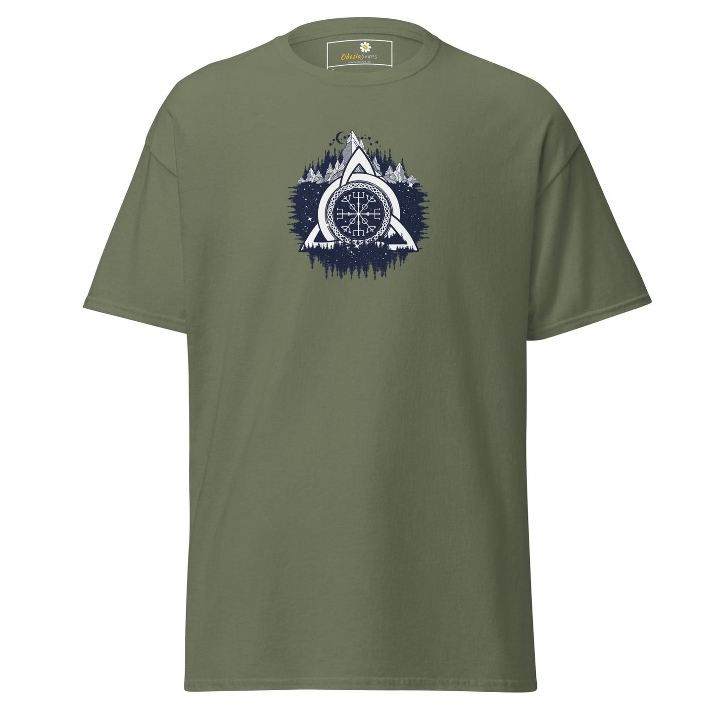 Unisex classic tee - MYSTIC MAGICAL DIRECTIONS - REGULAR - Military Green / S