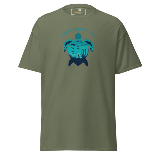 Unisex classic tee - Military Green / S