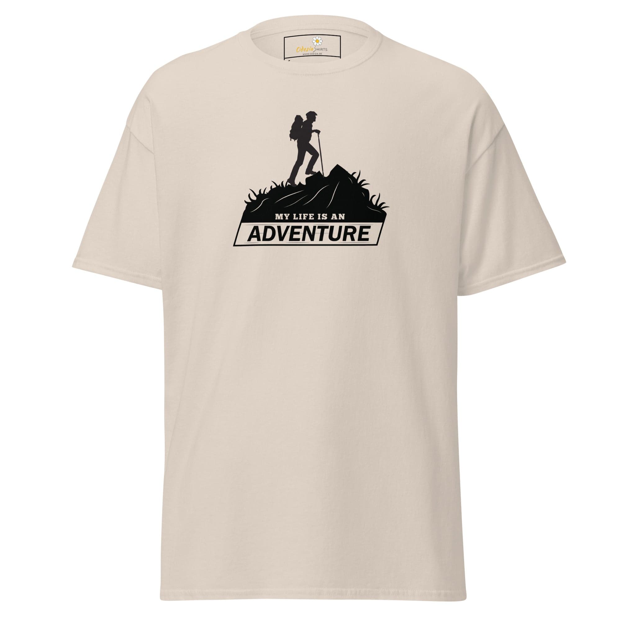 Unisex classic t-shirt - ADVENTURE MOUNTAIN - REGULAR - Natural / S